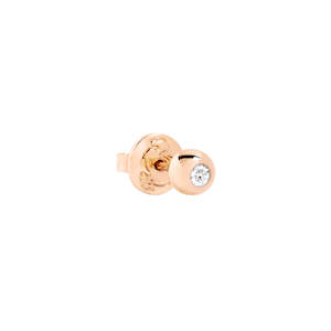 DoDo Diamond Stud Earrings in Rose Gold