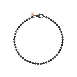 Dodo Bollicine: DoDo Bracelet BOLLICINE Steel and Black PVD