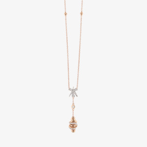 Al Coro Serenata Diamond Pendant Necklace in 18k Rose Gold