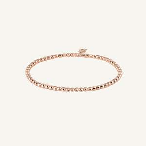 Al Coro Stretchy Bracelet in 18k Rose Gold