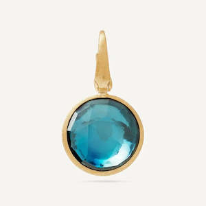 Marco Bicego London Blue Topaz and Yellow Gold Jaipur Pendant