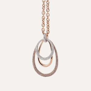 Al Coro Serenata Pendant Diamonds 18k Gold