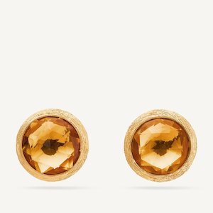 Marco Bicego Jaipur 18k Gold Citrine Quartz Earrings