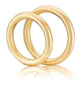 Classic Wedding Rings: Torus Wedding Ring