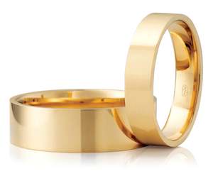 Flat Wedding Ring