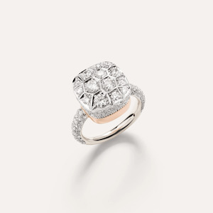 Gold Rings: Pomellato Assoluto Nudo Diamond and 18k Gold Ring
