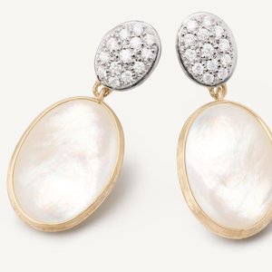 Best Sellers Marco Bicego: Marco Bicego Siviglia Mother of Pearl and Diamond Earrings