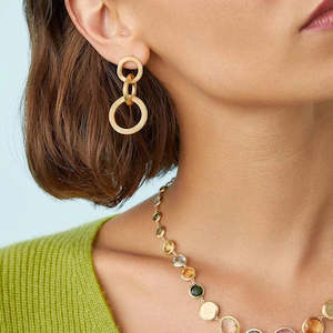 Marco Bicego Jaipur Link: Marco Bicego Jaipur Link 18k Gold Dangle Earrings