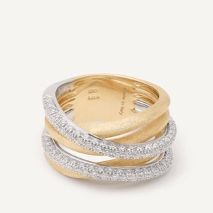 Marco Bicego Jaipur Link Diamond and Gold Ring