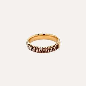 Damiani Metropolitan Diamond Gold Wedding Ring