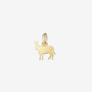 DoDo Charm DONKEY Yellow Gold