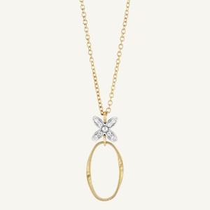 Marco Bicego Marrakech Onde: Marco Bicego Marrakech Onde Pendant Diamonds 18k Gold Flora