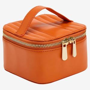 Maria Jewellery Travel Cube in Tangerine