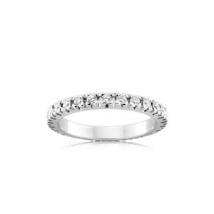 Eternity Rings: Diamond Claw Set Eternity Ring