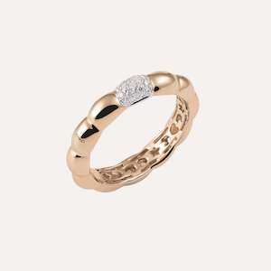 La Piazza: Al Coro La Piazza Ring Diamonds 18k Gold