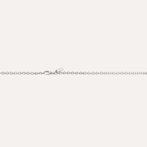 Al Coro Chain in 18k White Gold CP31
