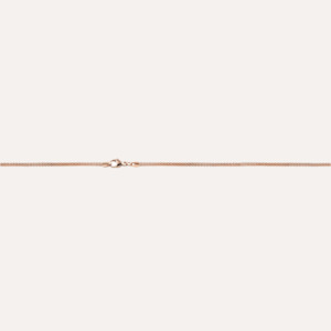 Al Coro Woven Chain in 18k Rose Gold K01