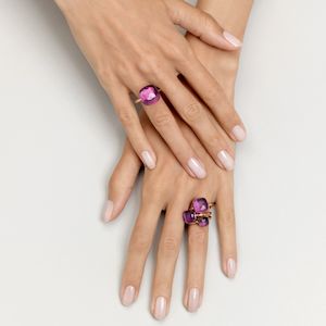 Pomellato Nudo Maxi Ring 18k Gold with Amethyst