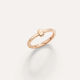Pomellato Together Rose Gold Single Band Diamond Ring