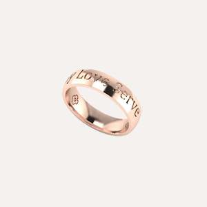 St Cuthberts Leavers Graduation Rose Gold Band 2025