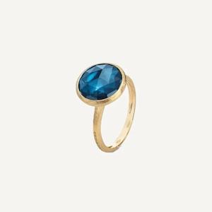 Summer 22: Marco Bicego Jaipur 18k Gold London Blue Ring