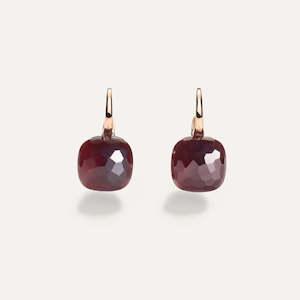 Autumn 23: Pomellato Nudo Classic Earrings 18k Gold with Garnet