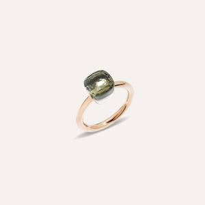 Pomellato Nudo Petit Ring 18k Gold with Prasiolite