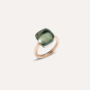 Pomellato Nudo Maxi Ring 18k Gold with Prasiolite