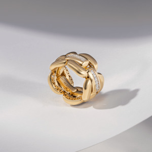Chimento: Chimento X-Tend (Small) Ring in 18k Yellow Gold