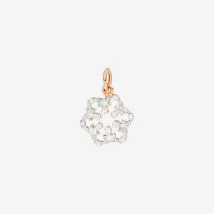 DoDo Charm SNOWFLAKE Diamonds Rose Gold