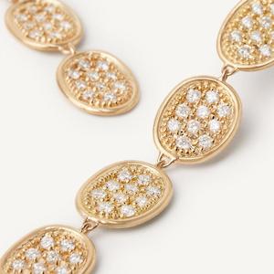 Marco Bicego Lunaria Gold Chandelier Diamond Earrings