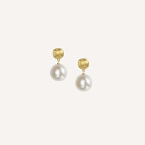 Earrings Gifts: Marco Bicego Africa Ball Earrings Southsea Pearls Gold