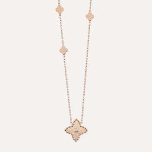 Al Coro: Al Coro Palladio Necklace Diamond 18k Gold