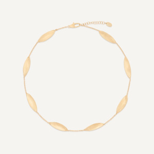 Marco Bicego Lunaria Twist Classic Gold Necklace (Short)