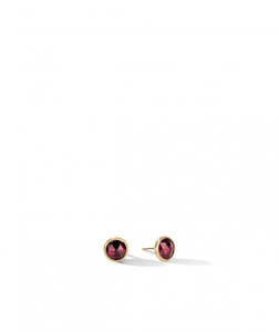 Marco Bicego Jaipur 18k Gold Red Garnet Earrings