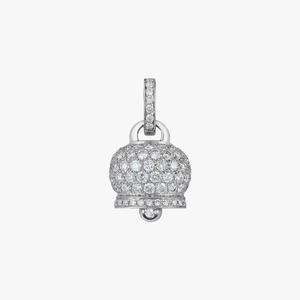 Chantecler Campanelle Pendant White Gold & Pavé Diamonds