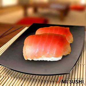 Asian Style Food: Fresh Tuna Nigiri Sushi 1pc