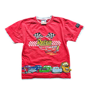 Disney Pixar Cars: Disney Pixar Cars Lightning McQueen & Friends Tee (Sz 8)
