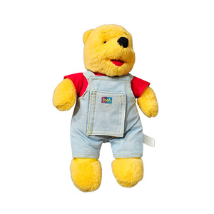 Winnie The Pooh: Vtg Disney Winnie-the-Pooh Book Plush (1995)