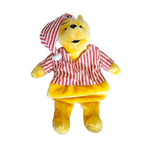 Winnie The Pooh: Vtg Winnie-the-Pooh PJ Storage Bag (90s/y2k)