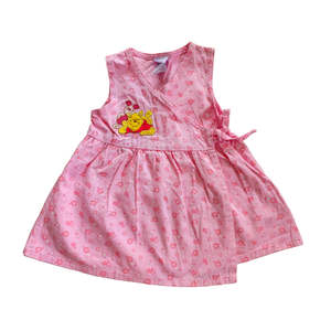 VAULT 🏦 Pink Winnie the Pooh Wrap Dress (Sz 2)
