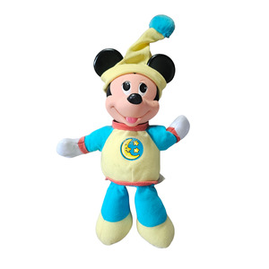 Mickey Mouse Friends: Vtg Mattel Disney Hug & Glo Mickey Mouse Plush (1990) *NON-WORKING*