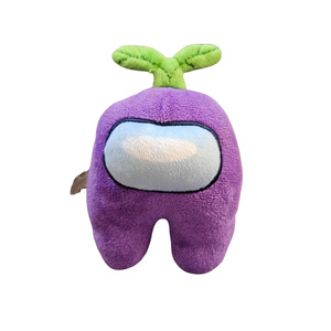 Under 25: Toikido Among Us Purple with Green Sprout Plush
