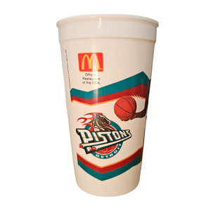 Under 25: Vtg McDonalds x NBA Cup: Detroit Pistons Grant Hill (1996)