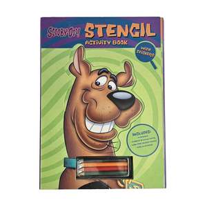 Scooby Doo: Scooby-Doo! Stencil Activity Book (2006)