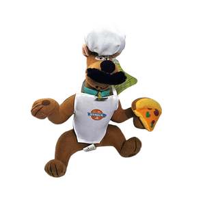 Pizza Chef Scooby-Doo Plush (2007 w/ Tag)