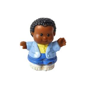 Vtg Little People African American Figure (1997)