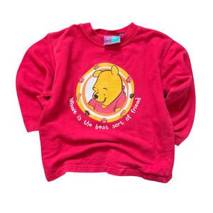 Vintage Disney Winnie the Pooh Bugs Sweater (Sz 5-6) (~90s)