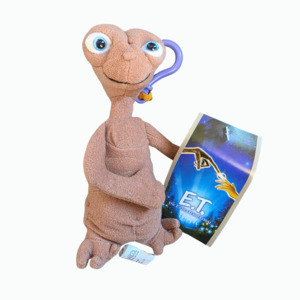 Under 25: Vintage NANCO E.T. The Extra-Terrestrial Plush Bag Clip (00s) (NOS)