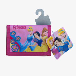 Under 25: Vintage Disney Princess Belle, Cinderella, Snow White Wallet (00s) (NOS)